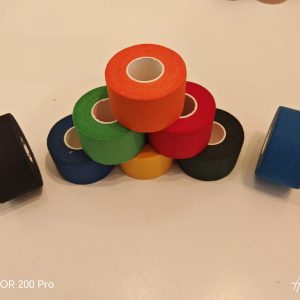 טייפ צבעוני לספורטאים